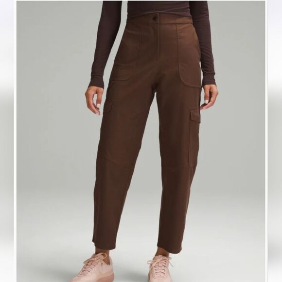 Lululemon 29 Brown Barrel Cargo Pants - Picture 6 of 12